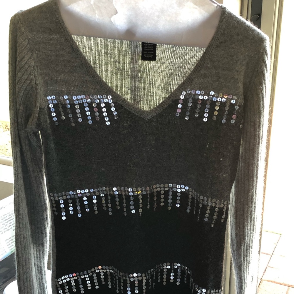 BKE Boutique Black/gray sweater